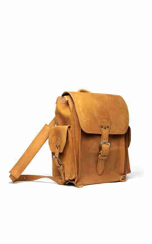 the-tank-saddleback-500x800px.jpg The Tank, leather backpack and SaddleBack Leather, tobacco color.