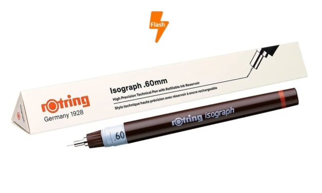 Rotring Isograph, the historic and unforgettable stylograph