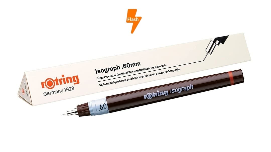 Rotring Isograph, el histórico e inovidable estilógrafo
