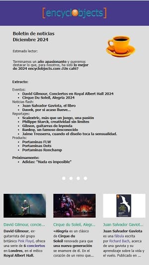boletín-de-noticias-diciembre-2024-300x532px.jpg Boletín de noticias Diciembre 2024. Magazín digital de accesorios, complementos y objetos encyclobjects.com.