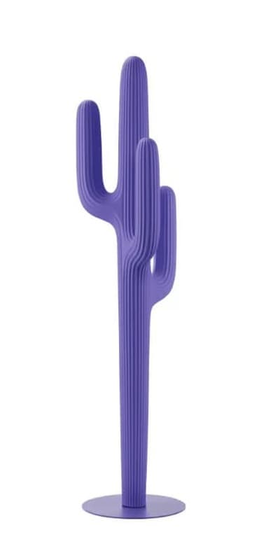 perchero-saguaro-azul-violeta-400x800px.jpg Saguaro Blue Violet Coat Rack. Image of the coat rack inspired by the Saguaro Cactus in violet blue.
