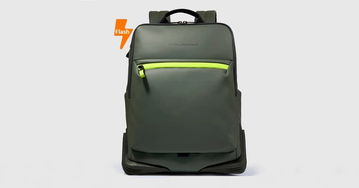 Piquadro 15.6″ waterproof backpack