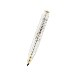 Kaweco, portaminas Classic Sport 3,2 mm. Transparente. Presentación en posición de escritura.