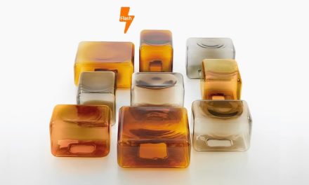 Lokum, glass side table
