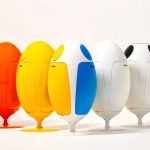 Ovetto, contenedor para la recogida selectiva de residuos