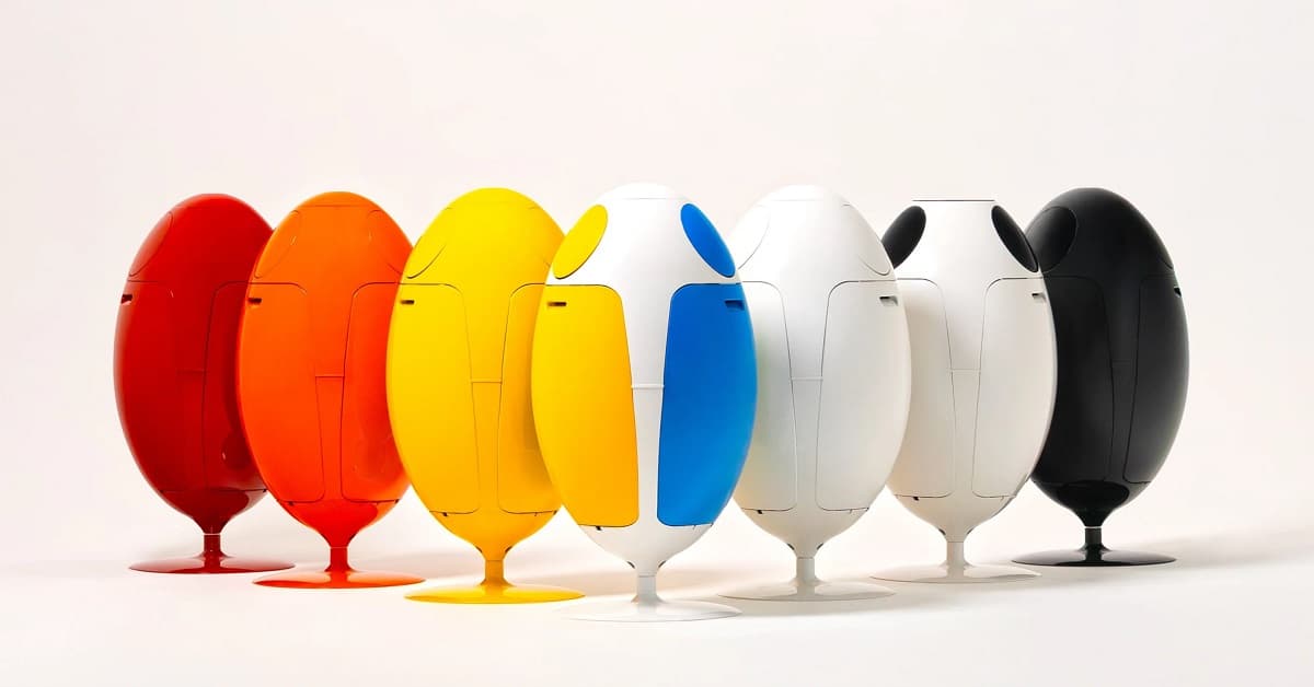 Ovetto, container for selective waste collection