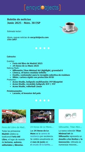 boletin-de-noticas-junio-2025-300x532px.jpg Boletín de noticias Junio 2025. Portada del boletín de noticias de encyclobjects.com para el mes de Junio de 2025.