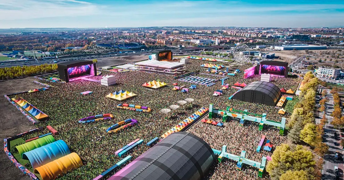 Mad Cool Festival 2024. Imagen de la celebración del festival en Madrid el pasado año 2024.